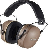 Noise Reduction Ear Muffs for Hunting, Shooting Ear Protection Headphone (Brown)